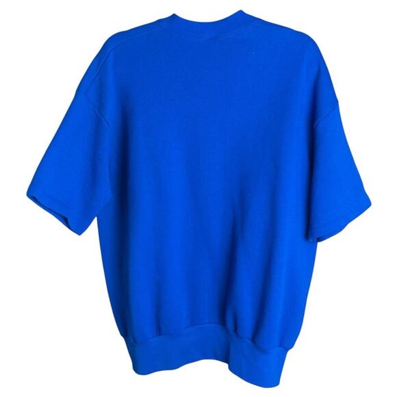 froot of the loom xl blue south padre tx vintage usa short sleeve sweater - Picture 2 of 11